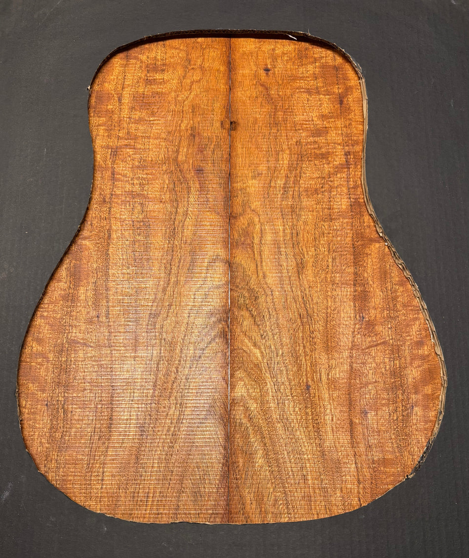 Juego de fondo y aros de guitarra de grado AAAA Dreadnought de palisandro de la India Oriental #61 