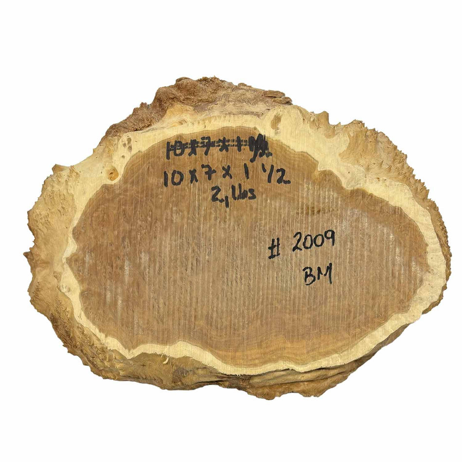 Brown Mallee Burl Cookies 10" x 7" x 1-1/2"  2 Lbs | #2009