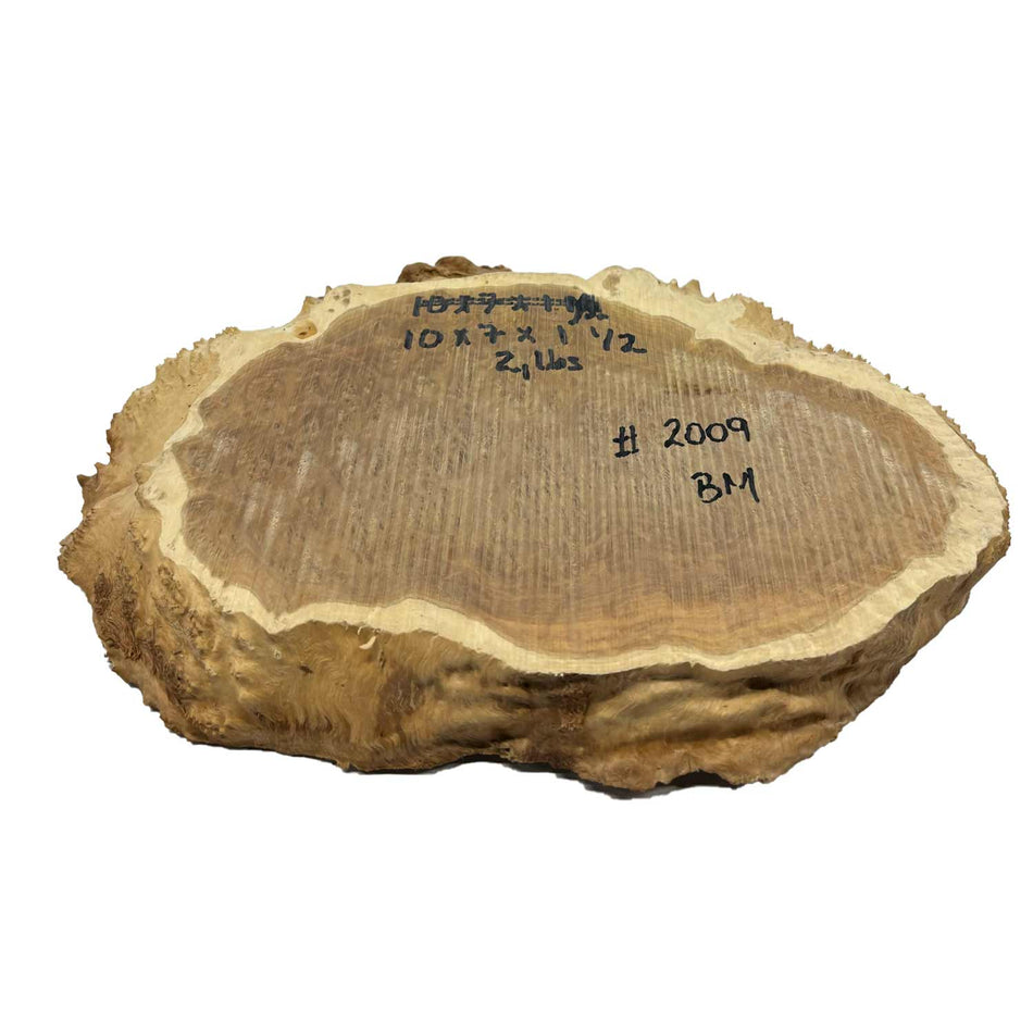 Brown Mallee Burl Cookies 10" x 7" x 1-1/2"  2 Lbs | #2009
