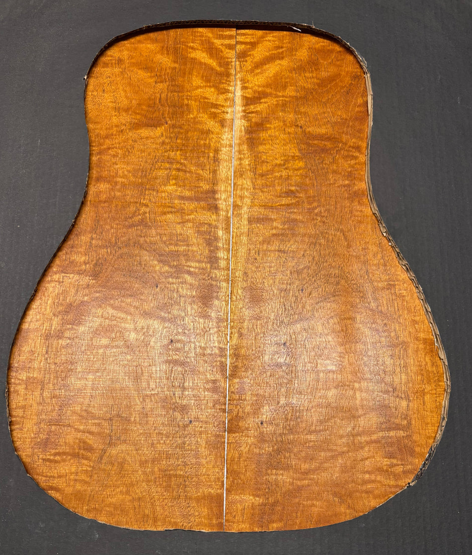 Juego de fondo y aros de guitarra de grado AAAA Dreadnought de palisandro de la India Oriental #61 