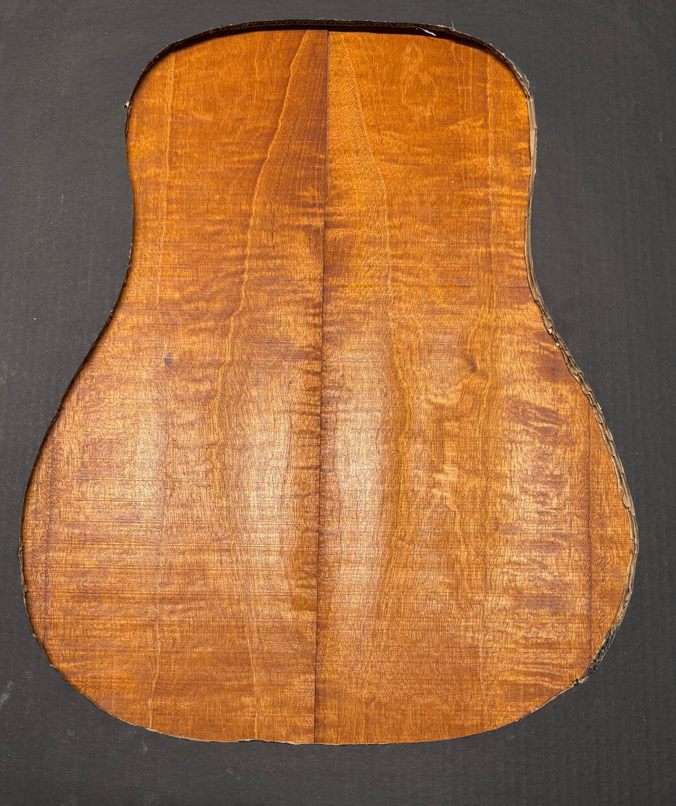 Juego de fondo y aros de guitarra de grado AAAA Dreadnought de palisandro de la India Oriental #61 