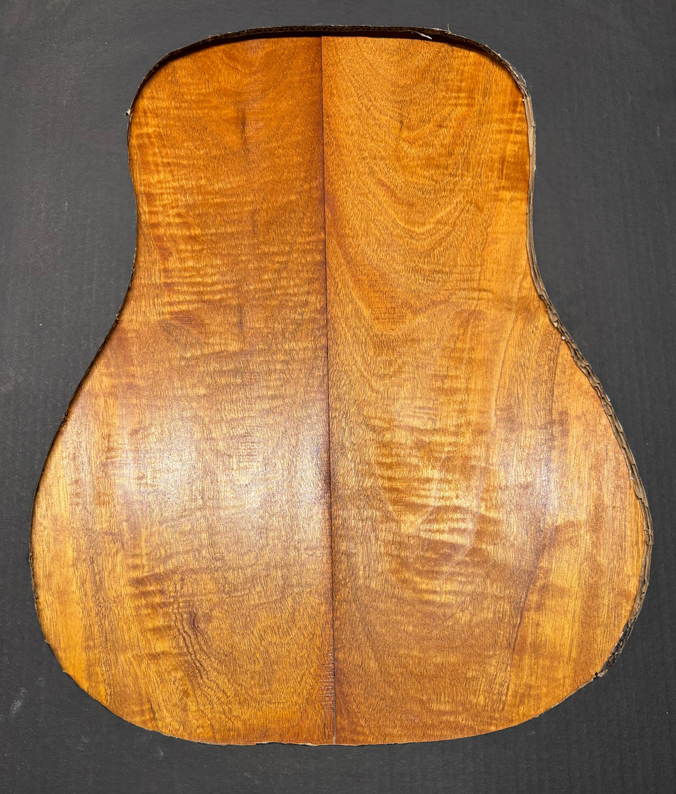 Juego de fondo y aros de guitarra de grado AAAA Dreadnought de palisandro de la India Oriental #61 