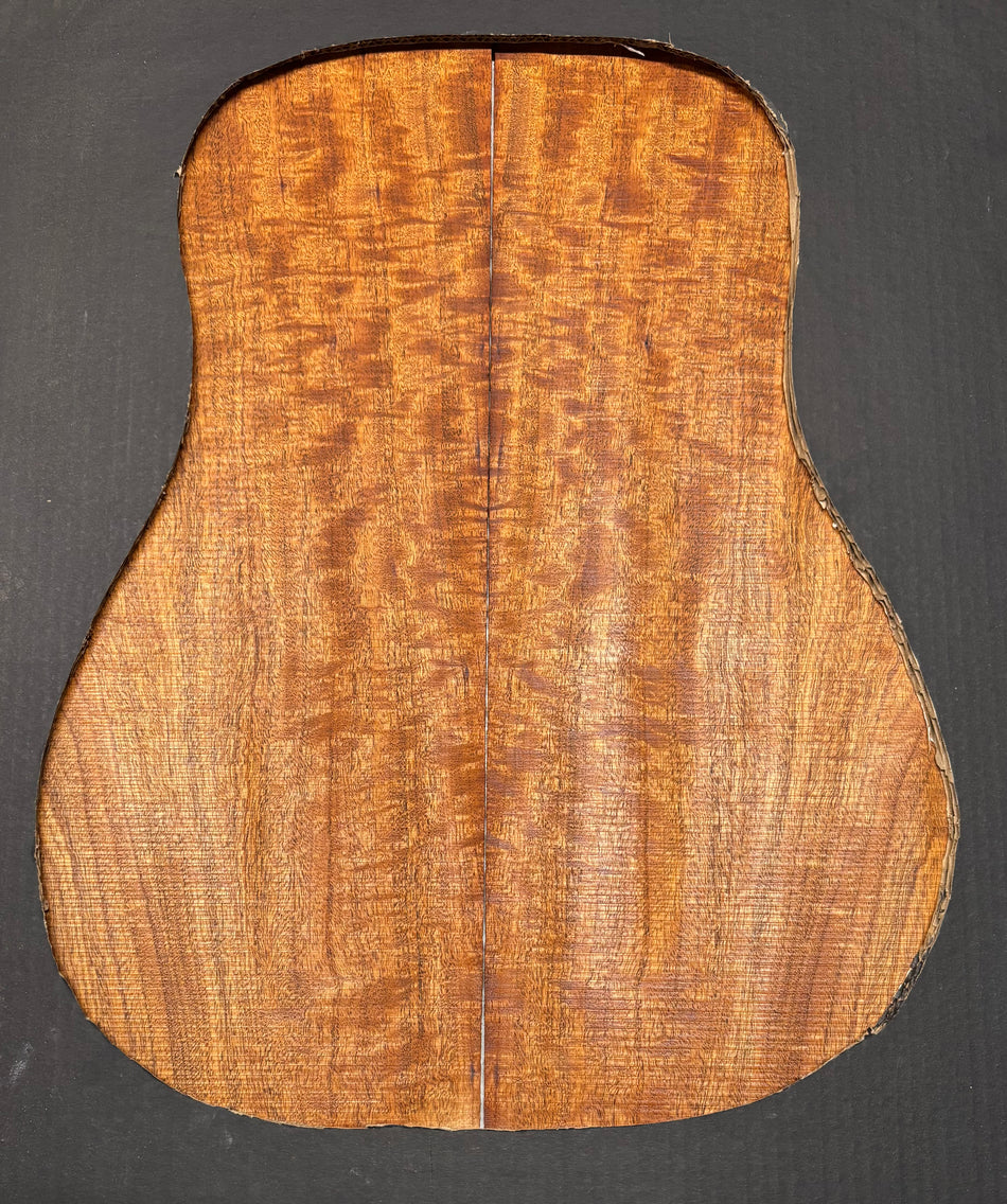 Juego de fondo y aros de guitarra de grado AAAA Dreadnought de palisandro de la India Oriental #61 