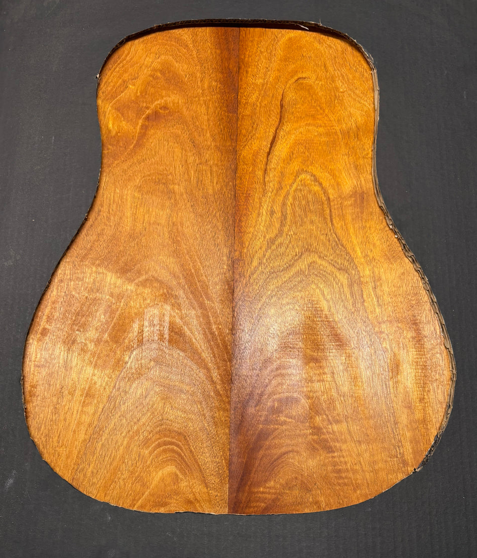 Juego de fondo y aros de guitarra de grado AAAA Dreadnought de palisandro de la India Oriental #61 