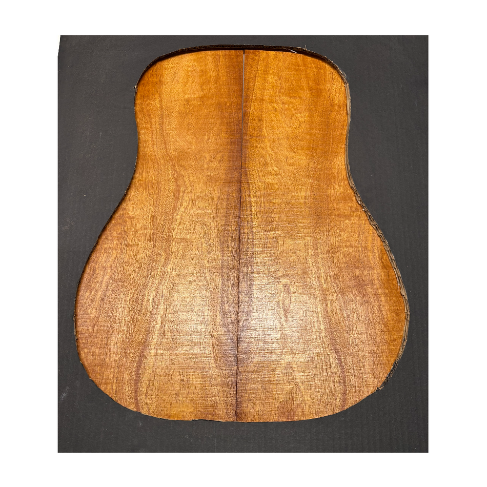 Juego de fondo y aros de guitarra de grado AAAA Dreadnought de palisandro de la India Oriental #61 