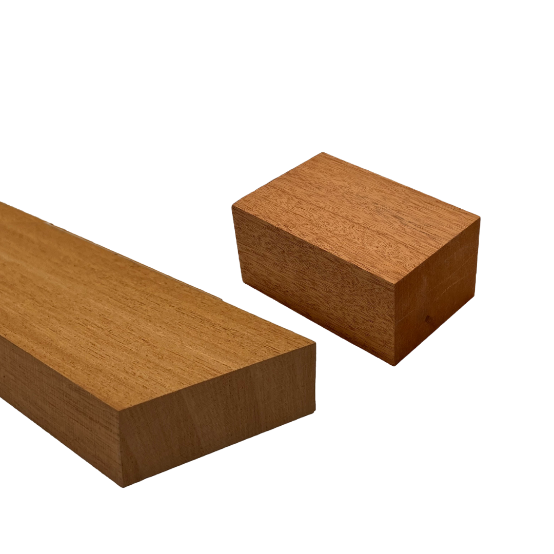 Neck Blank + Heel Block Combo | Honduran Mahogany - Exotic Wood Zone - Buy online Across USA 