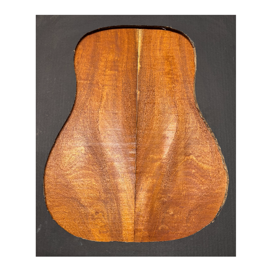 Juego de fondo y aros de guitarra de grado AAAA Dreadnought de palisandro de la India Oriental #61 