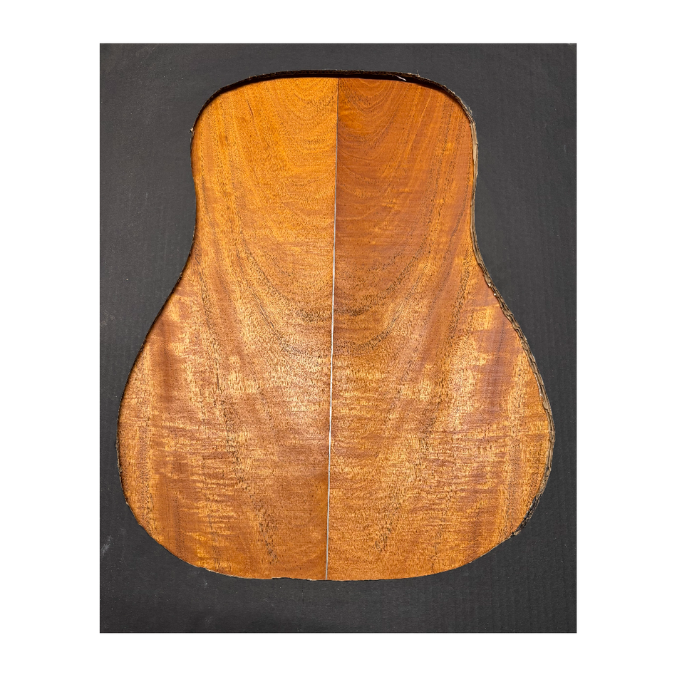 Juego de fondo y aros de guitarra de grado AAAA Dreadnought de palisandro de la India Oriental #61 