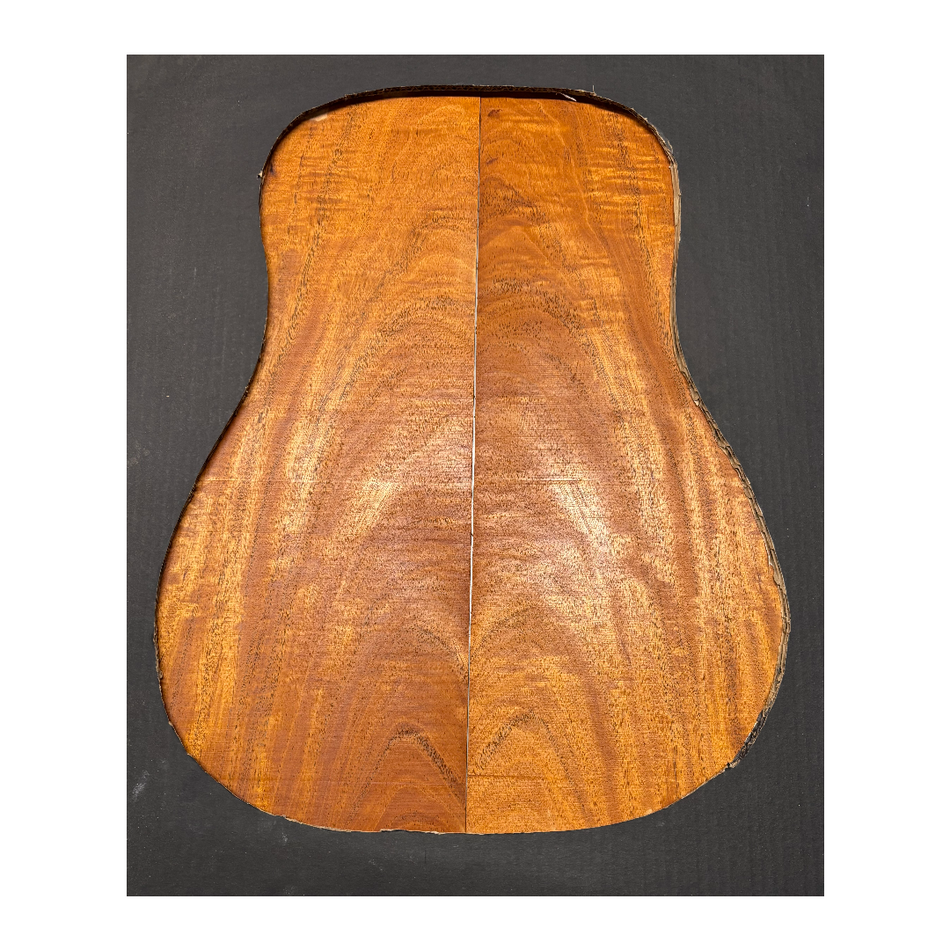 Juego de fondo y aros de guitarra de grado AAAA Dreadnought de palisandro de la India Oriental #61 