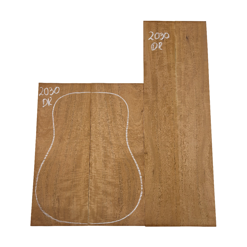 Juego de fondo y aros de guitarra de grado AAAA Dreadnought de palisandro de la India Oriental #61 