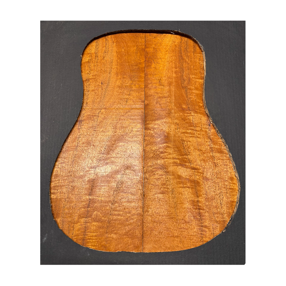 Juego de fondo y aros de guitarra de grado AAAA Dreadnought de palisandro de la India Oriental #61 