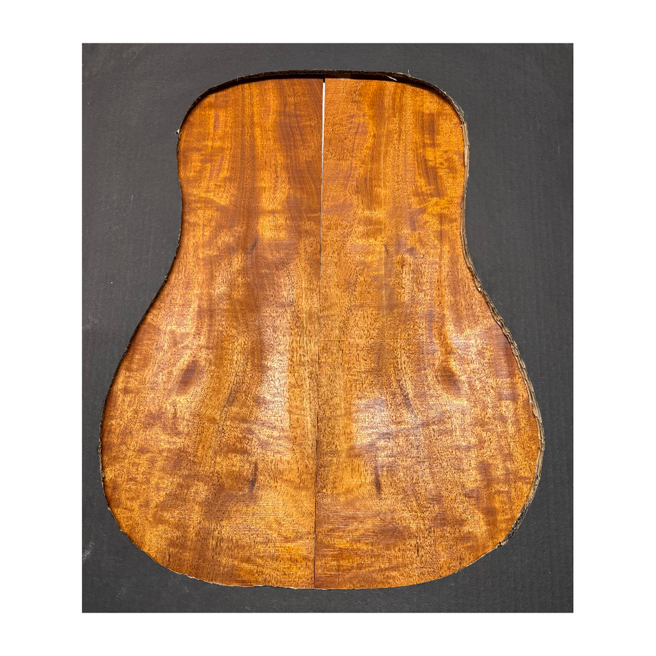 Juego de fondo y aros de guitarra de grado AAAA Dreadnought de palisandro de la India Oriental #61 