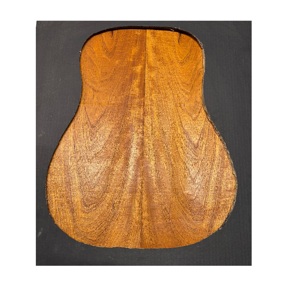 Juego de fondo y aros de guitarra de grado AAAA Dreadnought de palisandro de la India Oriental #61 