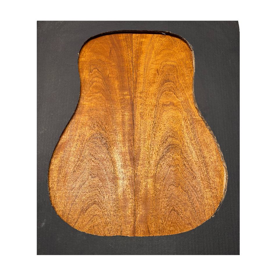 Juego de fondo y aros de guitarra de grado AAAA Dreadnought de palisandro de la India Oriental #61 