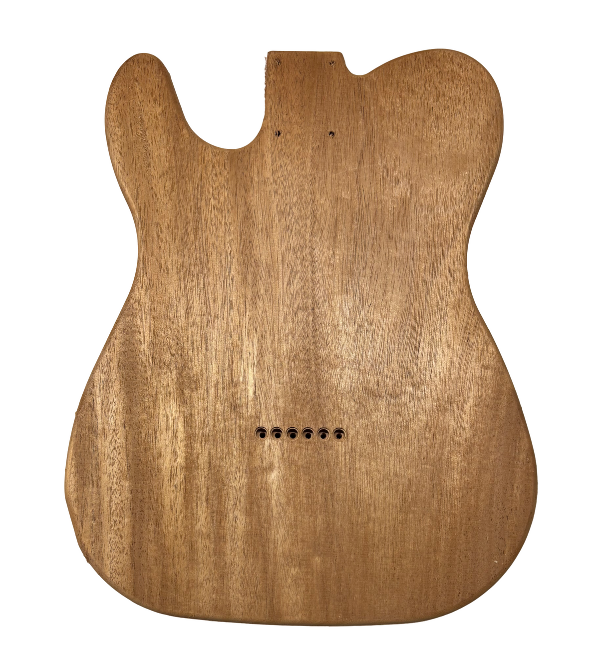 TL-Style African Mahogany Unfinished Fender Guitar Body #205 Exotic Wood Zone 