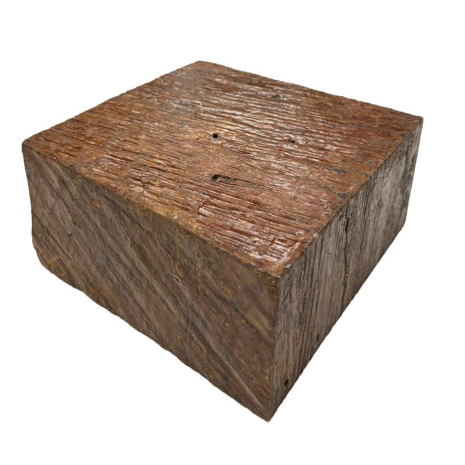 Australian Yellow Box Burl Wood Bowl Blank, 7" x 7" x 3" | #210