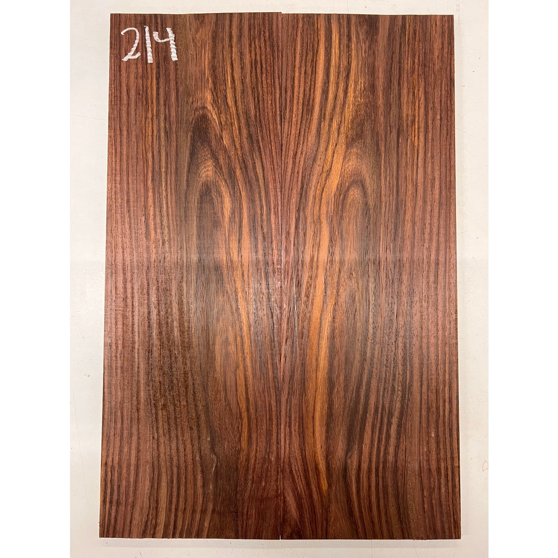 East Indian Rosewood Electric Guitar Drop Top | Book Matched Sets  22" x 7-1/2" x 3/8"  #214 - Exotic Wood Zone - Buy online Across USA 