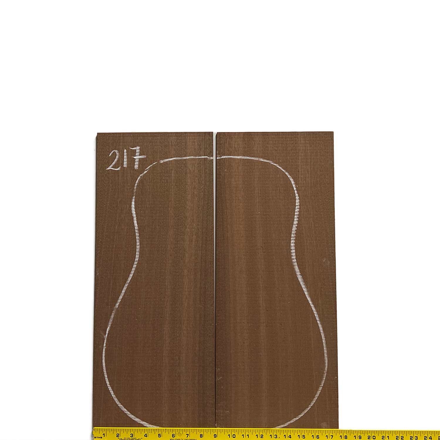 Sapele Dreadnought Guitar Back and Side Set 