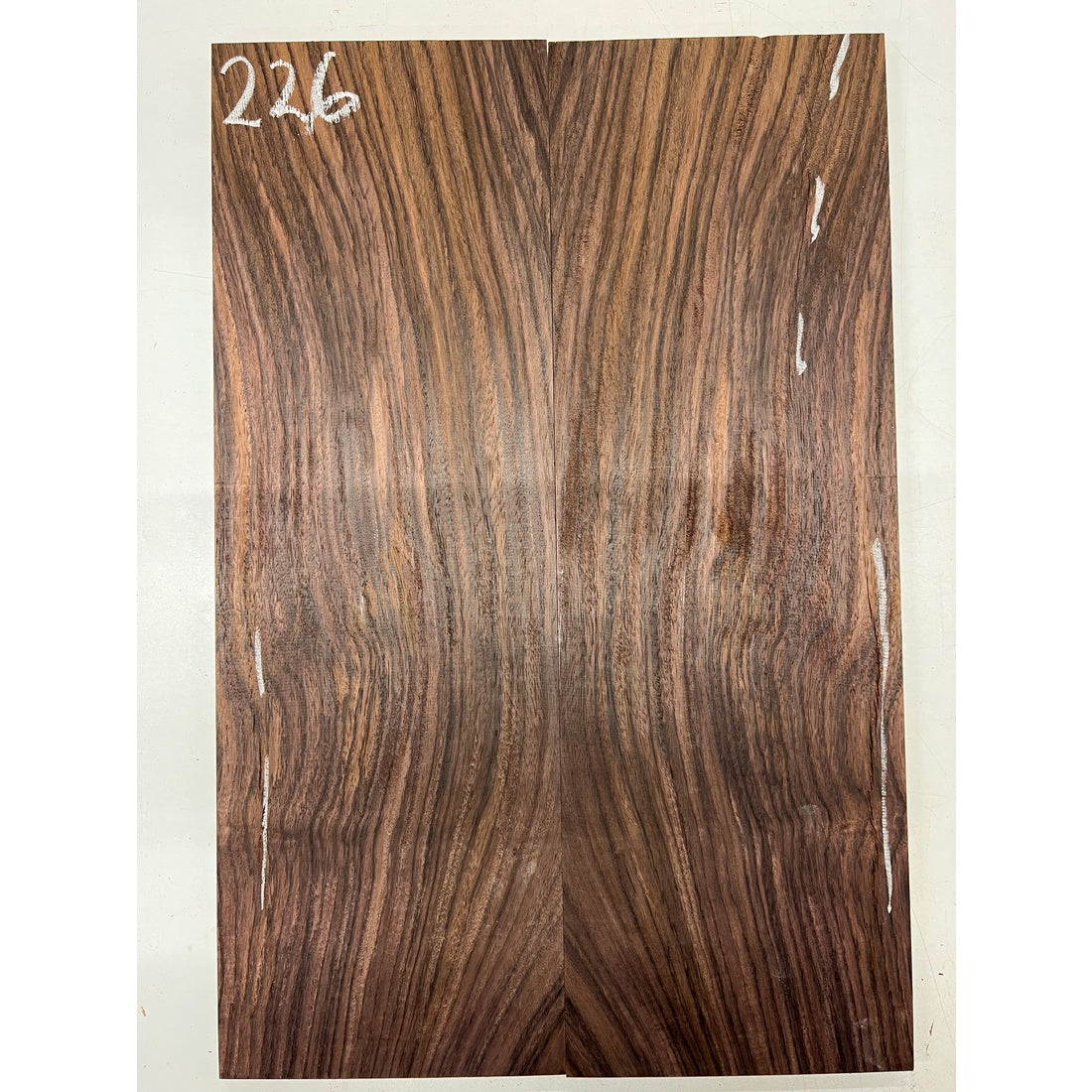 East Indian Rosewood Electric Guitar Drop Top | Book Matched Sets  22" x 7-1/2" x 3/8"  #226 - Exotic Wood Zone - Buy online Across USA 