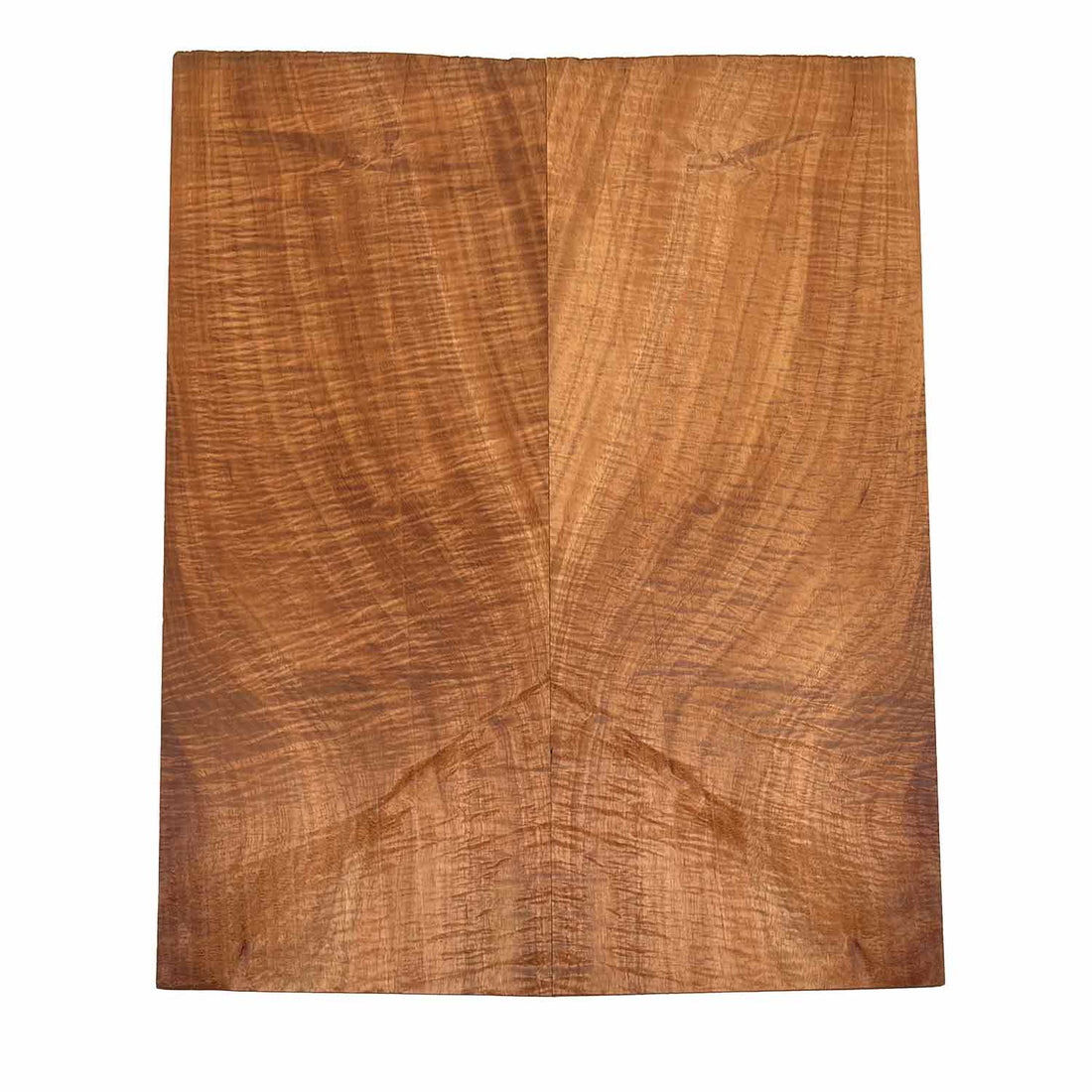 Curly Flame Koa Drop Top 19-1/2&quot; x 7-3/4&quot; x 1/4&quot; 