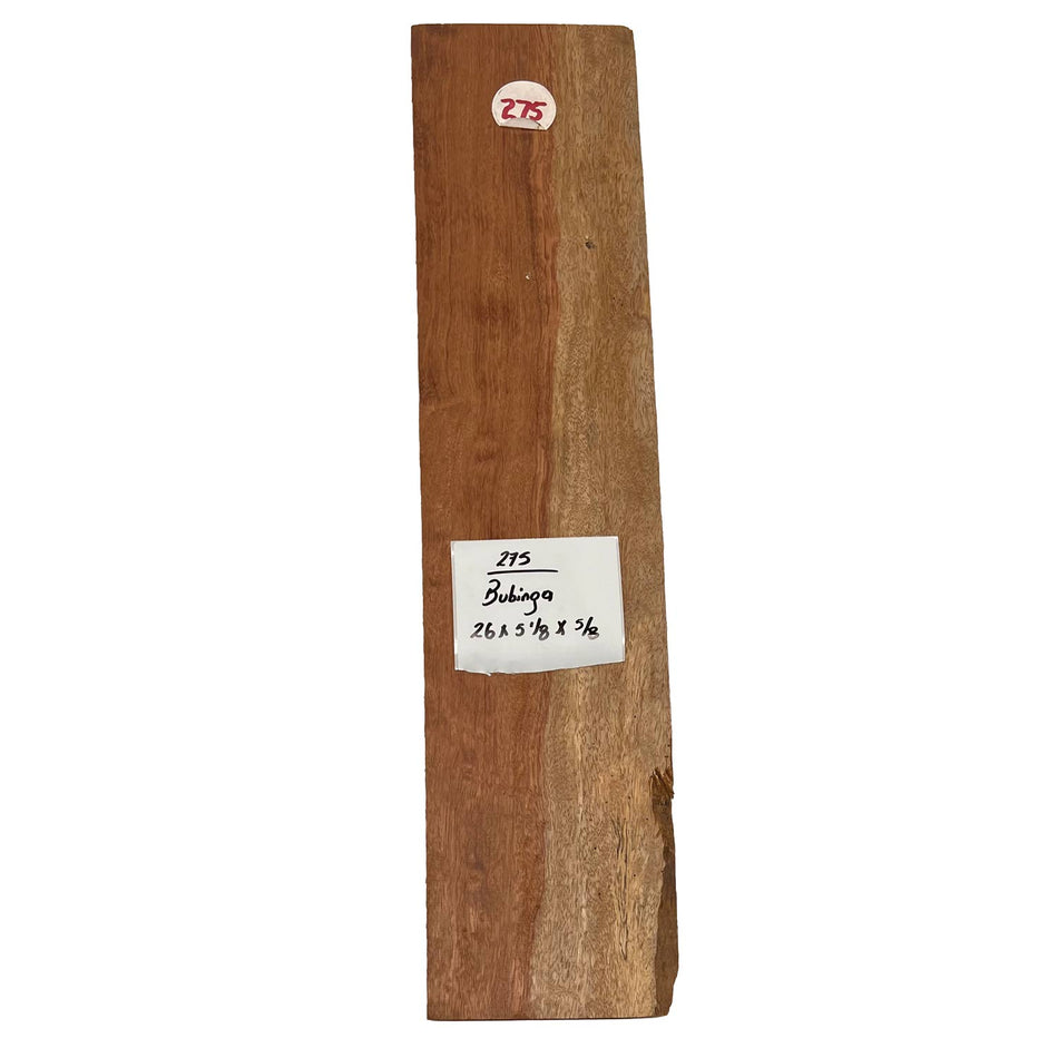 Bubinga Lumber 26" x 5-1/8" x 5/8" #275