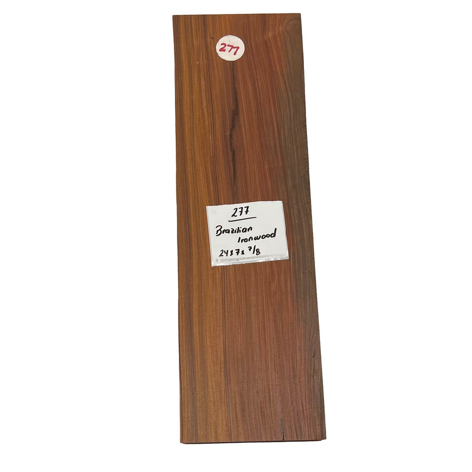 Brazilian Ironwood Lumber 24" x 7" x 7/8" #277 - Exotic Wood Zone 