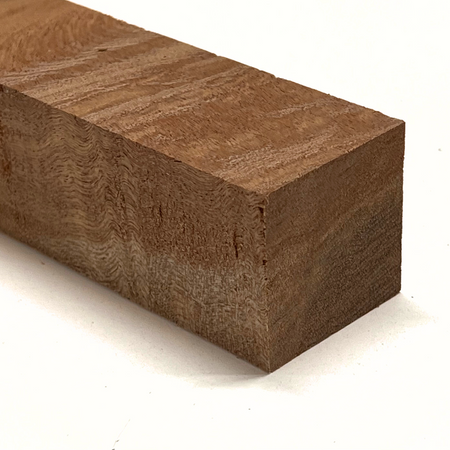 Pack Of 2, Quilted Curly Sapele Hardwood Turning Square Wood Blanks 1" x 1" x 18" - Exotic Wood Zone - Buy online Across USA 