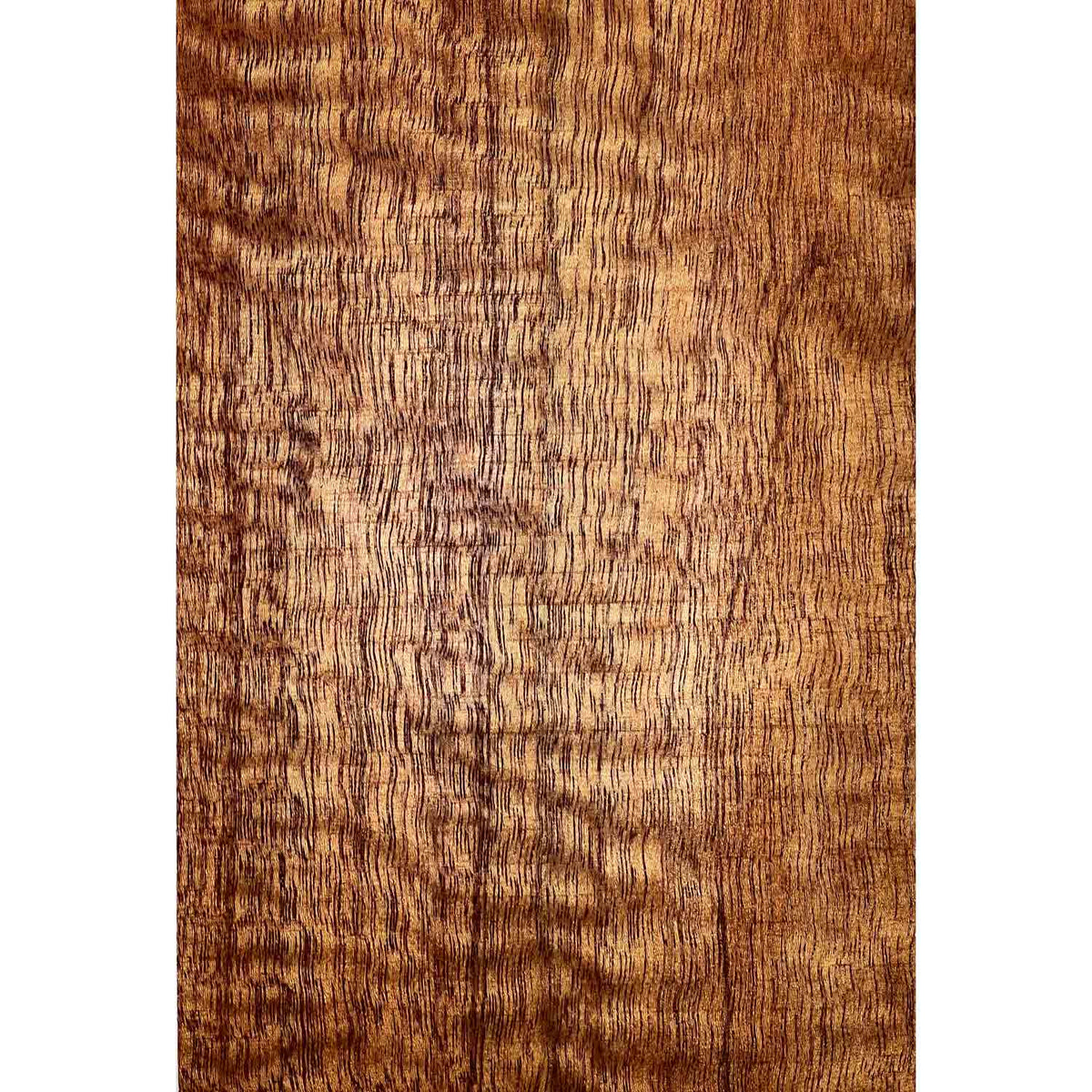 Curly Flame Honduran Mahogany Drop Top 24" x 7-1/4" x 1/4" #286-A - Exotic Wood Zone 