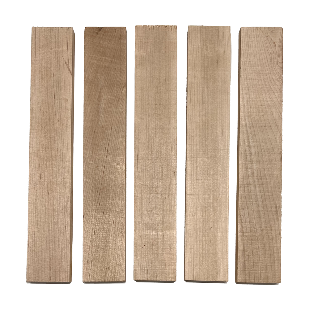 Pack of 5, Hard Maple Wood Cut Offs, DIY Craft Carving Lumber Cutoffs - Exotic Wood Zone - Buy online Across USA 