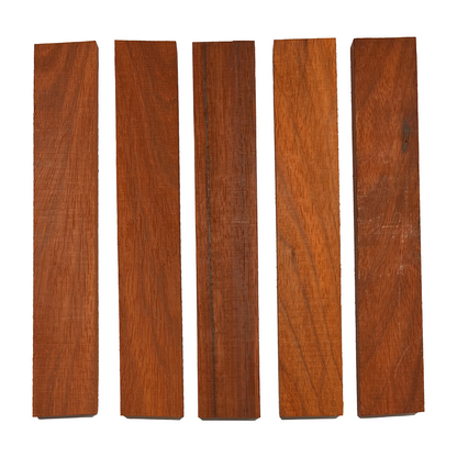 Pack of 5, Padauk Wood Cut Offs, DIY Craft Carving Lumber Cutoffs - Exotic Wood Zone - Buy online Across USA 