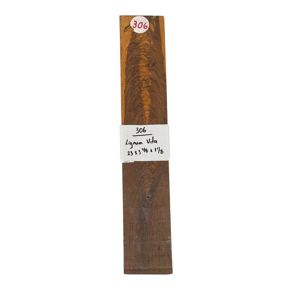 Lignum Vita Lumber  23" x 3-7/8" x 1-1/8" #306