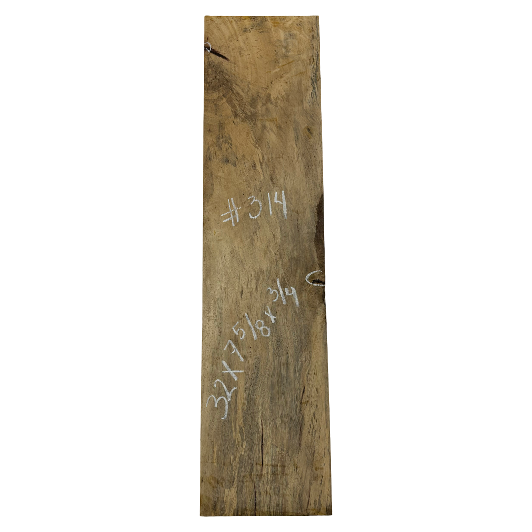 Tamarind Lumber Board 32" x 7-5/8" x 3/4" #314 Exotic Wood Zone 