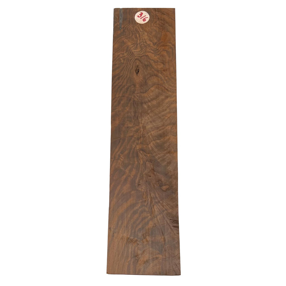 Figured American Walnut Lumber 28" x 6-3/4" x 1/2" #316