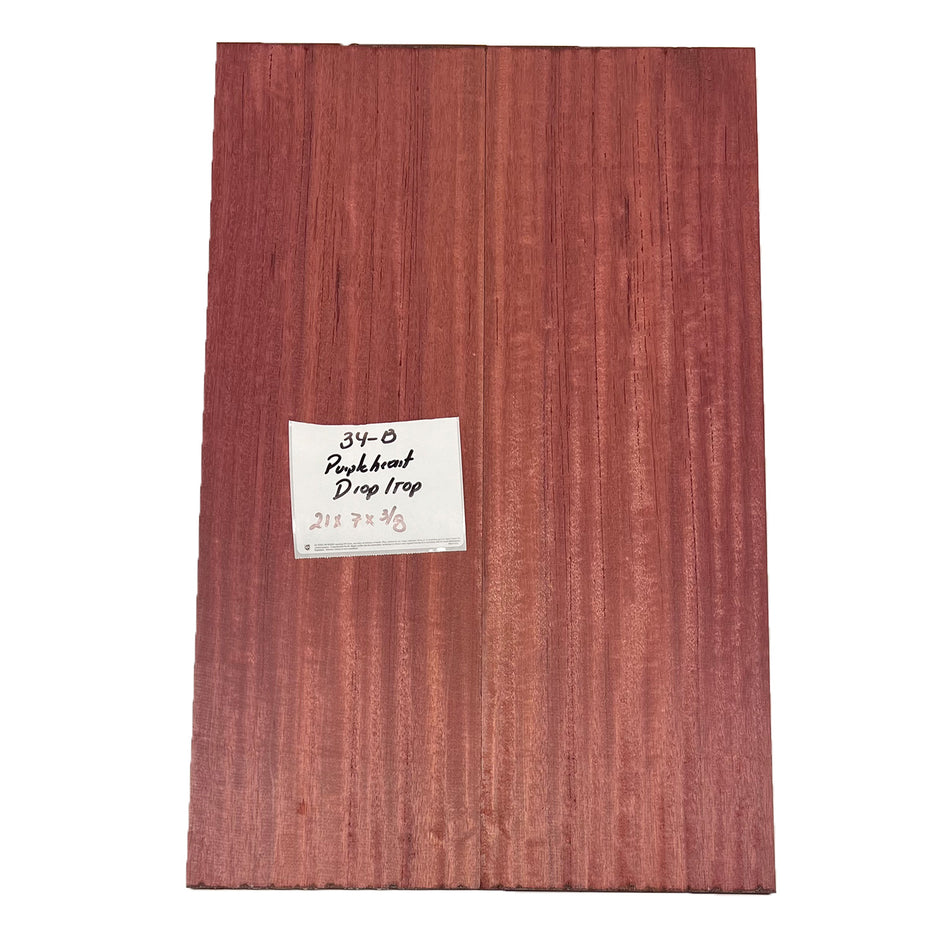 Purpleheart Drop Top 21" x 7" x 3/8" #34-B