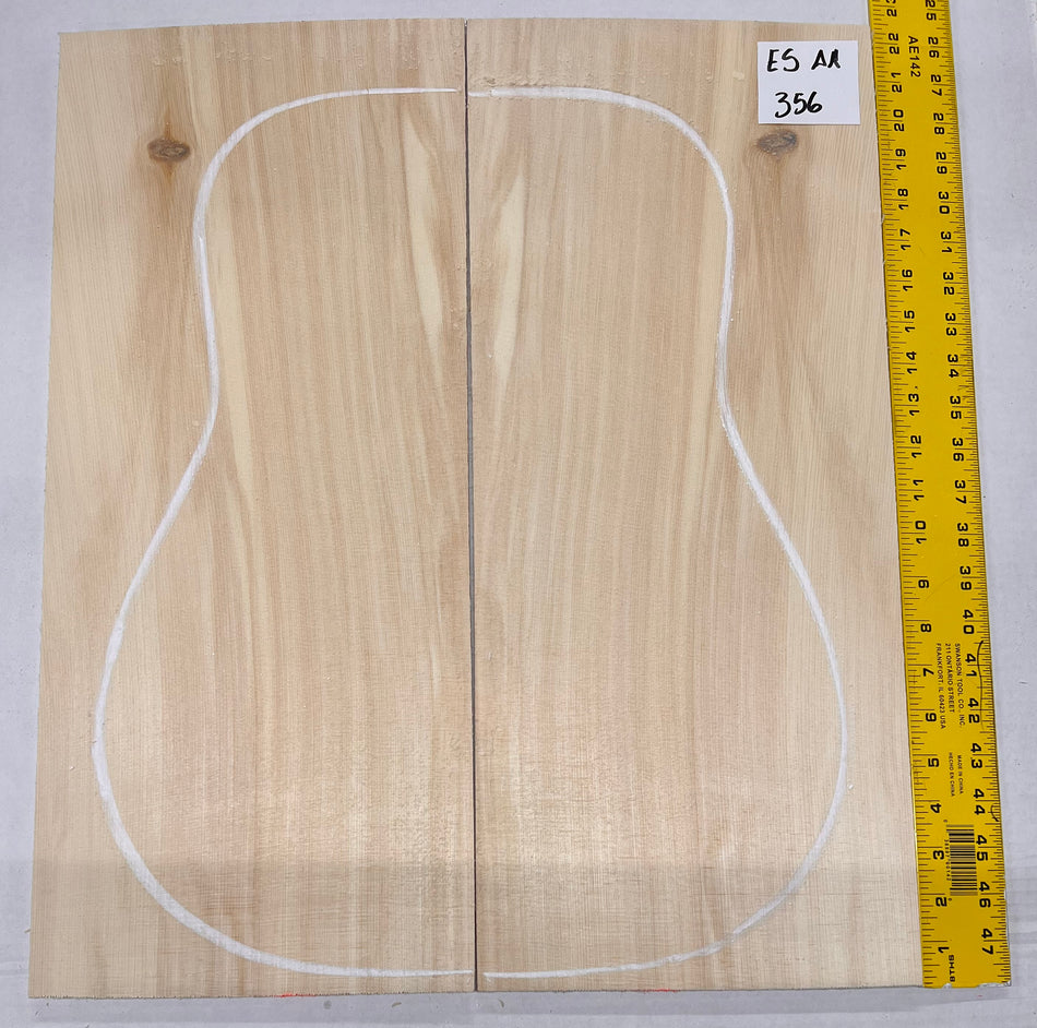 Engelmann Spruce Guitar Top Classical Bookmatched ES AA #356 - Exotic Wood Zone - Buy online Across USA 