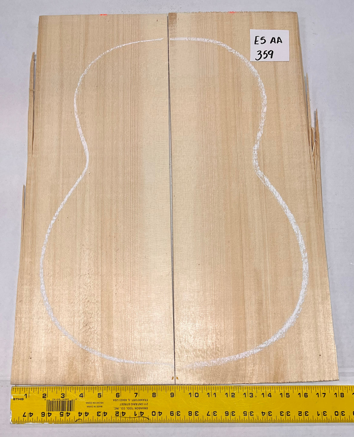 Engelmann Spruce Guitar Top Classical Bookmatched ES AA #359 - Exotic Wood Zone - Buy online Across USA 