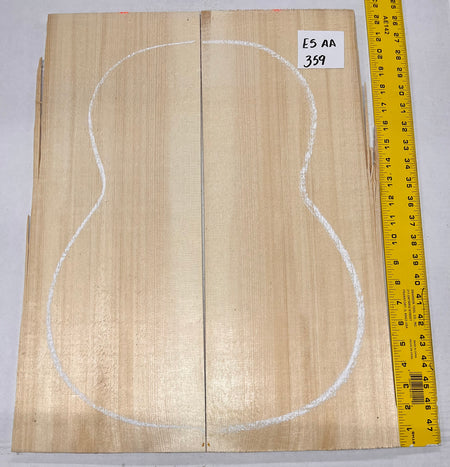 Engelmann Spruce Guitar Top Classical Bookmatched ES AA #359 - Exotic Wood Zone - Buy online Across USA 