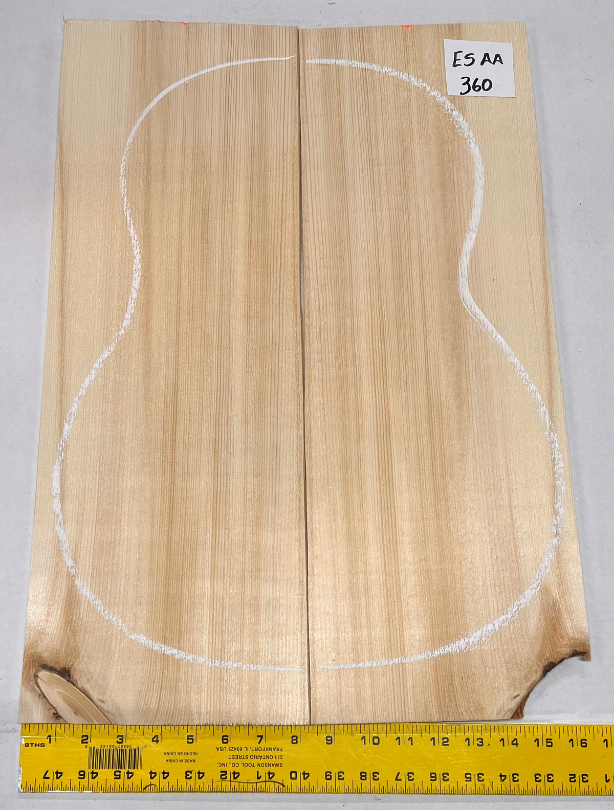 Engelmann Spruce Guitar Top Classical Bookmatched ES AA #360 - Exotic Wood Zone - Buy online Across USA 