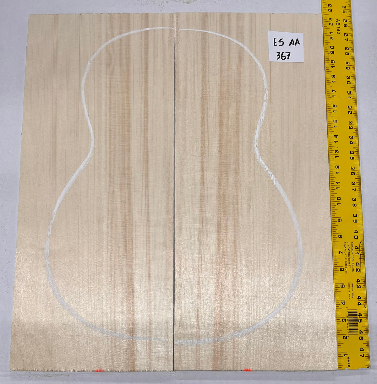 Engelmann Spruce Guitar Top Classical Bookmatched ES AA #367 - Exotic Wood Zone - Buy online Across USA 