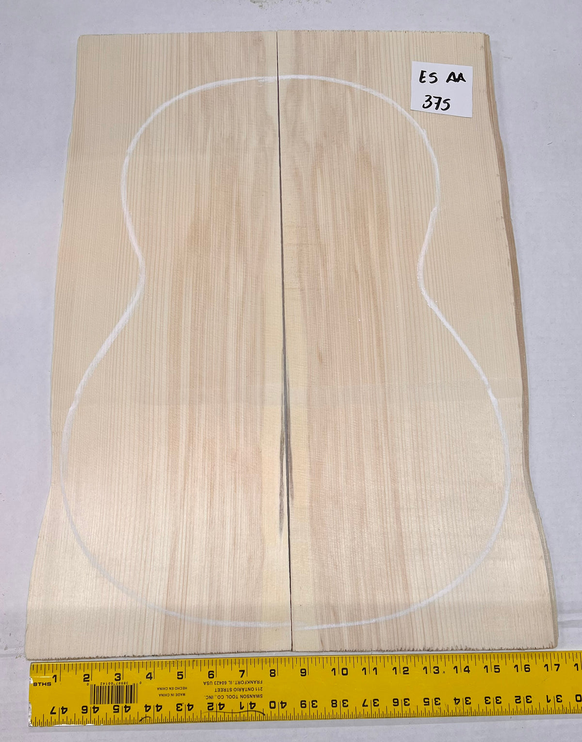 Engelmann Spruce Guitar Top Classical Bookmatched ES AA #375 - Exotic Wood Zone - Buy online Across USA 