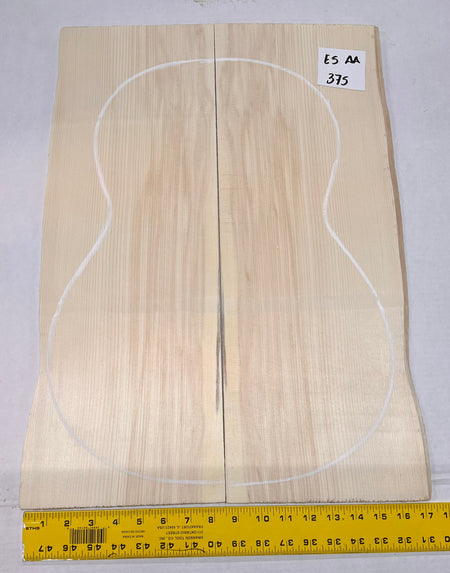 Engelmann Spruce Guitar Top Classical Bookmatched ES AA #375 - Exotic Wood Zone - Buy online Across USA 