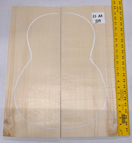 Engelmann Spruce Guitar Top Classical Bookmatched ES AA #379 - Exotic Wood Zone - Buy online Across USA 