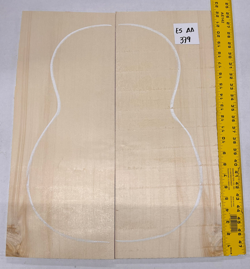 Engelmann Spruce Guitar Top Classical Bookmatched ES AA #379 - Exotic Wood Zone - Buy online Across USA 