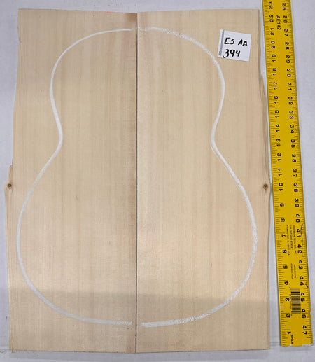 Engelmann Spruce Guitar Top Classical Bookmatched ES AA #394 - Exotic Wood Zone - Buy online Across USA 