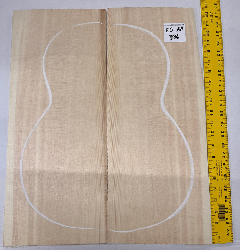 Engelmann Spruce Guitar Top Classical Bookmatched ES AA #396 - Exotic Wood Zone - Buy online Across USA 