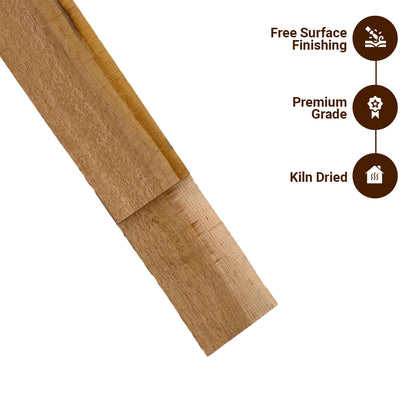 Premium Birdseye Maple (Brown) 4/4 Lumber