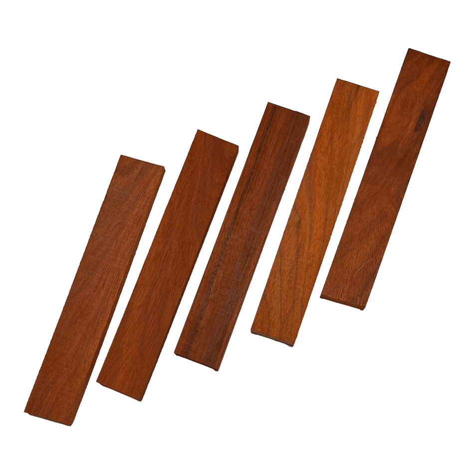 Pack of 5, Padauk Wood Cut Offs, DIY Craft Carving Lumber Cutoffs - Exotic Wood Zone - Buy online Across USA 