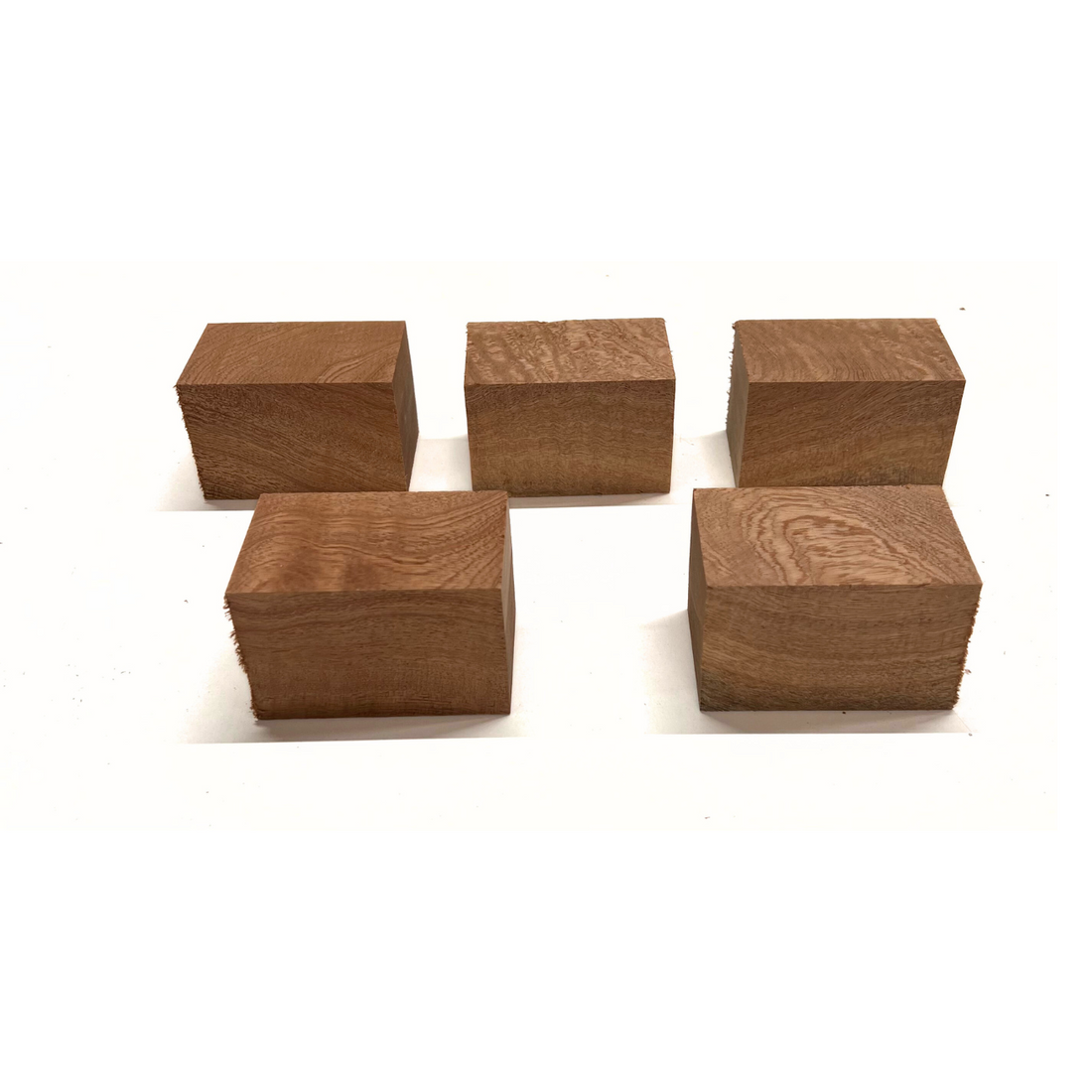 Pack of 2, Quilted Curly Sapele Bottle Stopper Blanks - Exotic Wood Zone - Buy online Across USA 