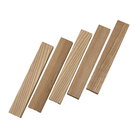 Pack of 5, White Ash Wood Cut Offs, DIY Craft Carving Lumber Cutoffs - Exotic Wood Zone - Buy online Across USA 