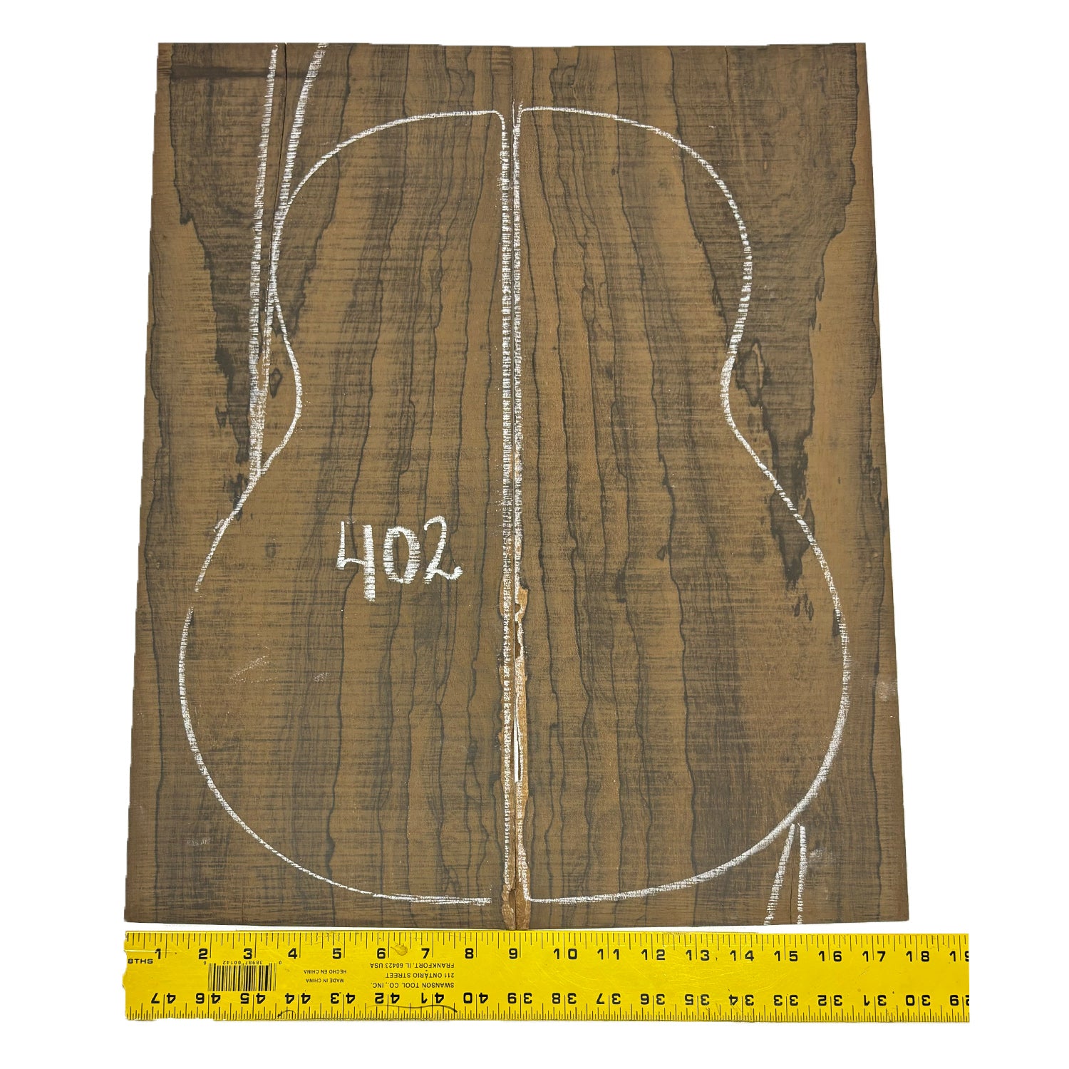 Ziricote Classical Guitar Back Seconds Set 